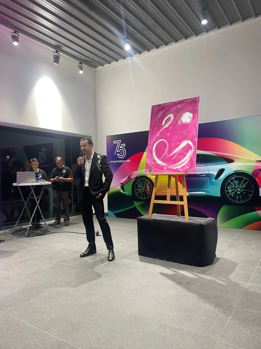 Soirée caritative Porsche - Visuel 1