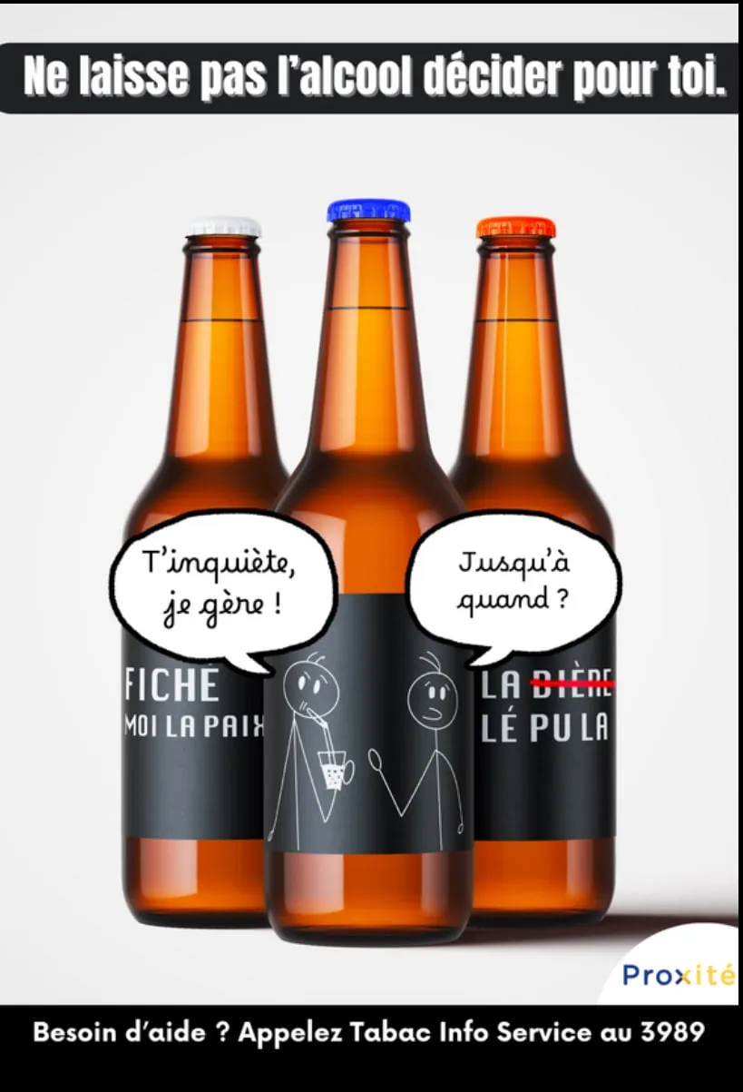 Affiche de prévention — alcool